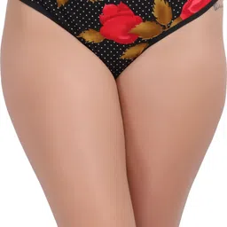 clovin Pack of 6 Women Hipster Multicolor Panty image 4