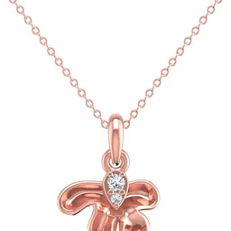 avsar Certified Diamond & BIS Hallmark AVP1199PA 18kt Diamond Rose Gold Pendant-image-30