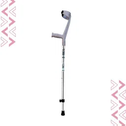 runmex Adjustable Grey Elbow Crutch – Strong Aluminum Walking Stick Walking Stick-picture-19
