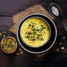 Melamine Soup Bowl Aurka Serving Bowl Set with Spoon & Plate for Serving Food, Microwave Safe image 4