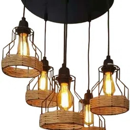 atharv decor Decorative Ceiling Light | Hanging Chandelier for Hall, Bedroom & Living Room Pendant Lamp Ceiling Lamp-picture-27
