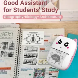 Namoswa GA-E200 Mini Portable Bluetooth Thermal Printer image 2