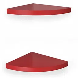 martemporium Corner Wall Rack Shelf for Home Decor & Storage – Space Saving Floating Shelf MDF (Medium Density Fiber) Wall Shelf image 4