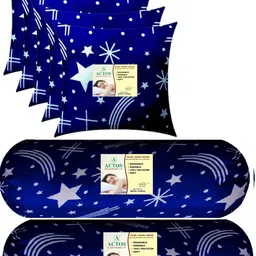 actos Combo Set Of 5 Cushion And 2 Microfibre Nature Bolster Pack of 7 image 2