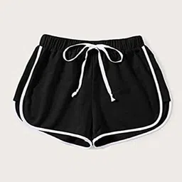 houseofcommon Pack of 2 Solid Women Multicolor Basic Shorts image 3