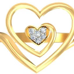 avsar AVR641YB 14kt Cubic Zirconia Yellow Gold ring-image-81