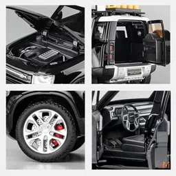 ignite 1:32 Scale Alloy Range Rover Defender Car Die-Cast Metal SUV Toy Car for Kids image 3