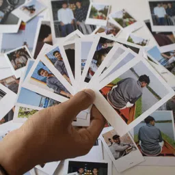 30 Customised Mini Photo Print Personalized Gifts with Your Photos Gift Multicolour Paper Print-image-42