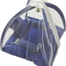 kicksity Laddu Gopal, kanha ji Thakur ji Luxury Mosquito net Laddu Gopal Bister Dress image 2