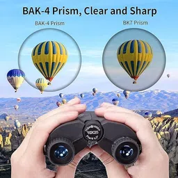 SHARNGA 10x25 Binocular for Long Distance, 10x25 Mini Binoculars Telescopic Binoculars image 3