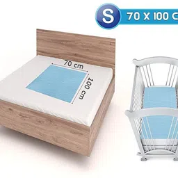 maddygroup Baby Bed Protector Dry Sheet With Ultra Absorbance| Medium(Multicolor,Pack Of 2) image 2