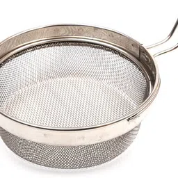 fanqew Deep Fry Strainers - 1 Pcs Stainless Steel Collapsible Strainer image 3