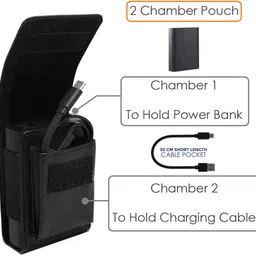 gizmofreaks Pouch for MI 10000mAh Lithium Ion, Lithium Polymer Power Bank Pocket Pro Case image 3