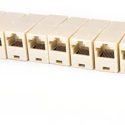 TAAPSEE 10pcs RJ45 CAT5 Coupler Plug Network LAN Cable Extender Connector Adapter Lan Adapter-picture-24