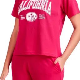 urban cat Tshirt Hot Pants Western Set image 4