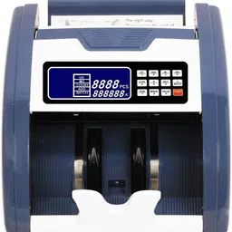 Drop2Kart Cash Counter - AutoCounts All INR Currency, UV/MG/MT Image Sensors, Big TFT LCD Display, Fake-Note Alarm with LED External Display Note Counting Machine-picture-26