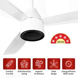 pigeon 19004496 with 2 Year Warranty 1200 mm Ceiling Fan image 3