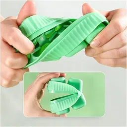 dreamy delights 8 large cube Multicolor, Yellow, Green, Pink, Blue Silicone Ice Cube Tray image 5