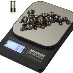 Qozent Digital Kitchen Weighing Machine Multipurpose Electronic Weight Scale with Backlit LCD Display for Measuring Food, Cake, Vegetable Weighing Scale-picture-12