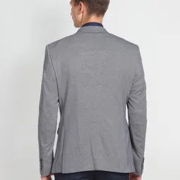arrow Men Self Design Single Breasted Formal Blazer image 2