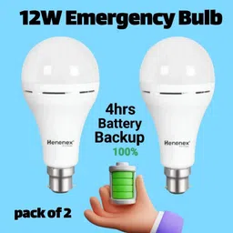 henonex 12 W Inverter Standard B22 Inverter Bulb image 1