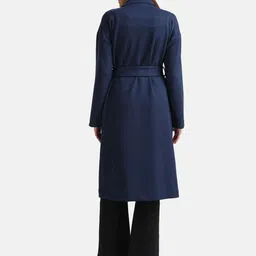 kazo Knitted Suede Solid Coat For Women image 2