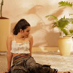 stand out Printed Cotton Women Harem Pants image 5