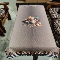 relook industries Floral 4 Seater Table Cover image 3
