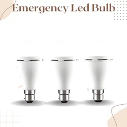 frony Rechargeable Emergency Bulb Inverter Bulb, 3Hr battery backup_Pack oF 3 UY48 3 hrs Bulb Emergency Light-picture-10