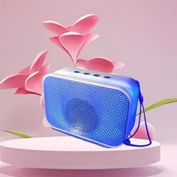 GUGGU Party Speaker, Dynamic Thunder Sound with Disco LED 5 W Bluetooth SpeakerIQ421 5 W Bluetooth Home Theatre image 1
