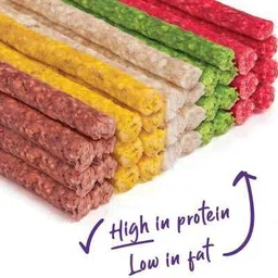 arima Dog chew sticks 1 KG Mix of 5 Flavors ( 200 GM EACH ) Chicken, Mutton, Mint, Beef, Milk Dog Chew image 2