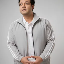 perfect productions Men Solid, Striped Bomber Jacket image 2