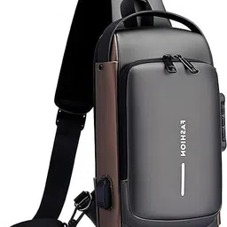 nkl Multicolor Men & Women Shoulder Bag Stylish Cross Shoulder Bag with USB Port & Security Lock Perfect for Travel_UE91-picture-37