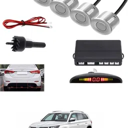 peeps store Universal 4 Silver Reverse Parking Sensor-PS25A315 Universal 4 Silver Reverse Parking Sensor-PS25A315 Parking Sensor-picture-15