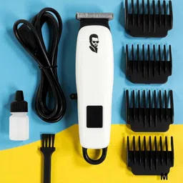 Stybits X370 Smart Beard Trimmer | LED Display, Fast Charging & Silent Operation Trimmer 240 min Runtime 3 Length Settings image 1