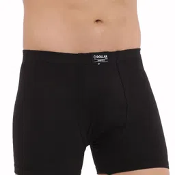 dollar bigboss Pack of 3 Combed Cotton Plush-Backed Waistband Solid Men Trunk image 4