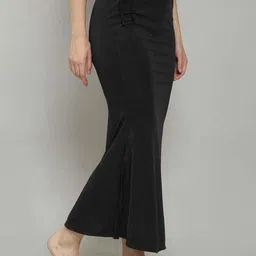 VDIHATA FASHION Black Color Saree Shapewear Petticoat For Saree Shaper And Underskirt For Women Lycra Blend Petticoat-picture-14