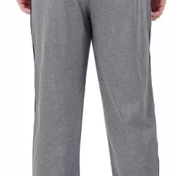 wrodss Men Solid Grey Track Pants image 2