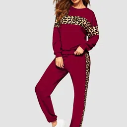 dtr fashion Animal Print Women Track Suit-picture-13