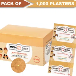 medigrip Round Spot Band Aid Plaster (Pack of 1000) Adhesive Band Aid-picture-27