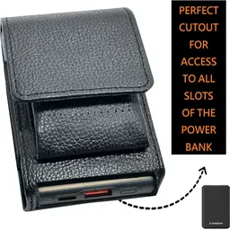 gizmofreaks Pouch for Extremely Compact Ambrane 10000 mAh Power Bank (22.5 W, Power Delivery 3.0) image 2