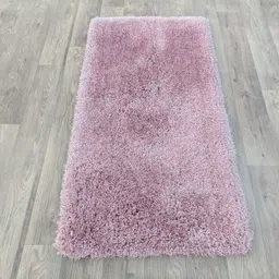 shag weaving Pink Polyester Carpet-picture-19
