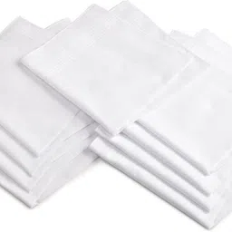Tahiro Plain Handkerchiefs ["White"] Handkerchief-picture-15
