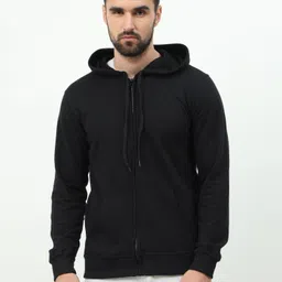 woostro Men Full Sleeve Solid Hooded Sweatshirt-picture-23