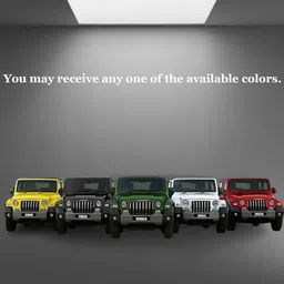 pixofun Thar 1:32 Die-Cast Metal Toy Car with Pull Back, Lights, Music and Openable Door image 4