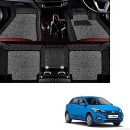 autoclow Leatherite 7D Mat For Hyundai Elite i20 image 1