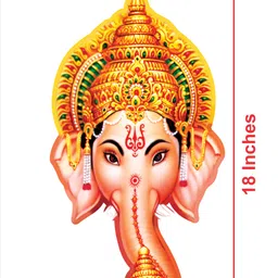 the icans Multicolor LORD GANESHA/ VINAYAGA FACE MASK (#005) (10 PCS)-picture-21