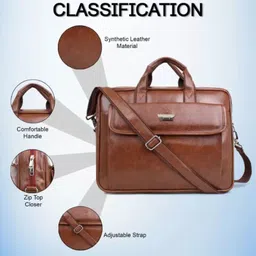 provogue Men & Women Tan Messenger Bag image 3