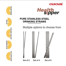 cascade Straight Drinking Straw image 2