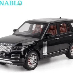 funablo 1:24 Land Rover Range SUV Model Car Toy Collection Sound Light Kid Gift-picture-16